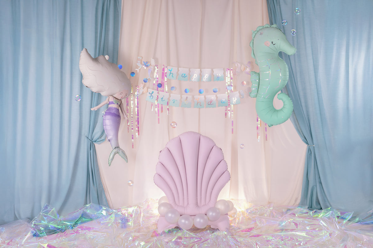 lasuroa Bannière Joyeux Anniversaire Sirène, 180x110cm Décoration Fête Thème Sous la Mer Toile de Fond Accessoires Photo pour Filles lasuroa Bannière Joyeux Anniversaire Sirène, 180x110cm Décoration Fête Thème Sous la Mer Toile de Fond Accessoires Photo pour Filles